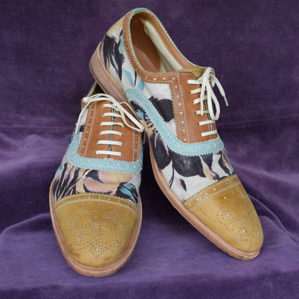 John Fluevog The Gateway BRANDENBURG Wingtip shoe - Picture 5 of 11